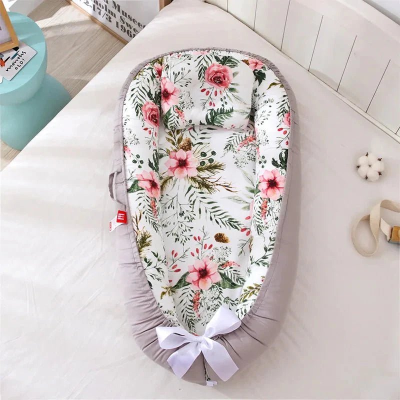 Berceau Bébé - NidPortableBébé™ - Fleurs - BBModern