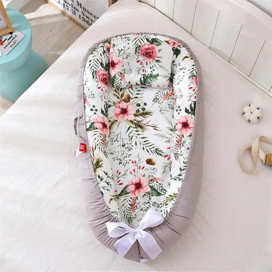 Berceau Bébé - NidPortableBébé™ - Fleurs - BBModern