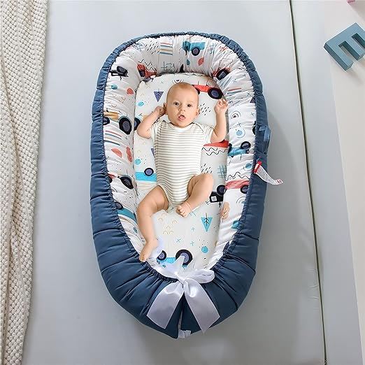 Berceau Bébé - NidPortableBébé™ - Voiture Bleue - BBModern