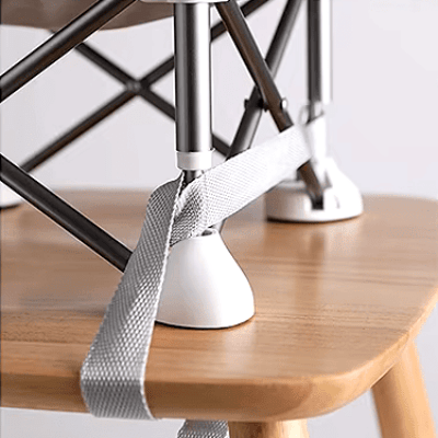 Chaise Pliante - BabyBoosterSeat™ - Gris - BBModern