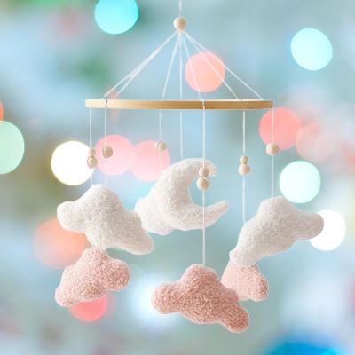 Mobile pour Bébé - WoodenCribBell™ - Nuages - BBModern