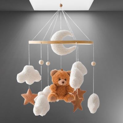 Mobile pour Bébé - WoodenCribBell™ - Oursson - BBModern