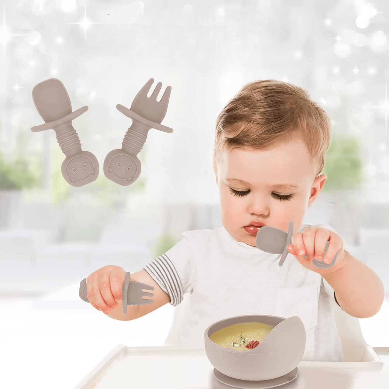 VAISSELLE BEBE - TablewareBabySet™ - Beige - BBModern