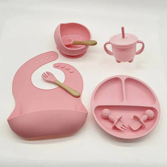 Vaisselle Bebe - TablewareBabySet™ - Rose - BBModern